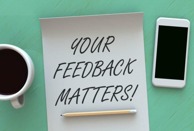 your feedback matters